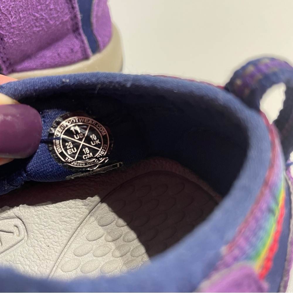 KEEN Kids Girl's Newport H2 Closed Toe Water 11 Toddler Sandals Purple Multi - Picture 9 of 10